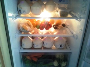 Raw Food, young coconuts