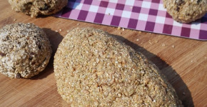 Sprouted raw bread