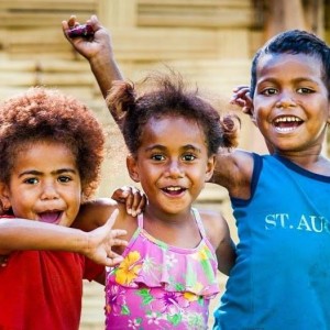 Gorgeous Fijian children